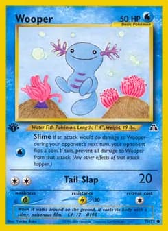 Wooper — Neo Discovery — Common