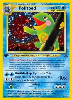 Politoed — Neo Discovery — Rare
