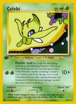 Celebi — Neo Revelation — Rare