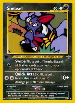 Sneasel — Neo Revelation — Rare