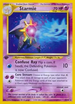 Starmie — Neo Revelation — Rare
