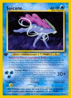 Suicune — Neo Revelation — Rare