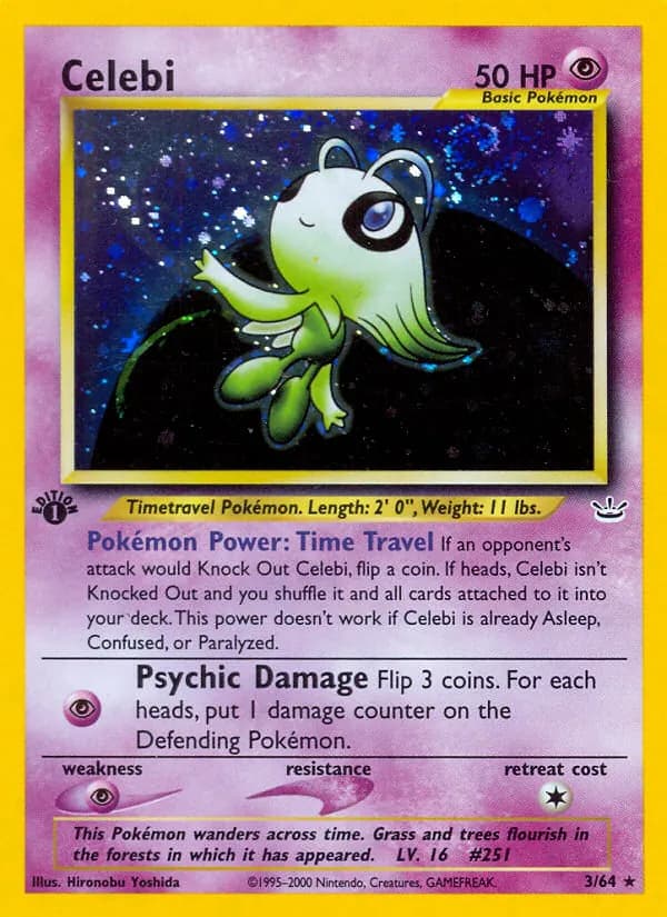 Celebi — Neo Revelation, Rare