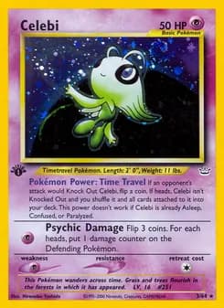 Celebi — Neo Revelation — Rare