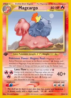 Magcargo — Neo Revelation — Uncommon