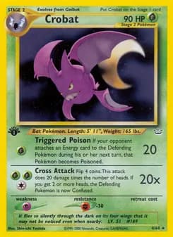 Crobat — Neo Revelation — Rare
