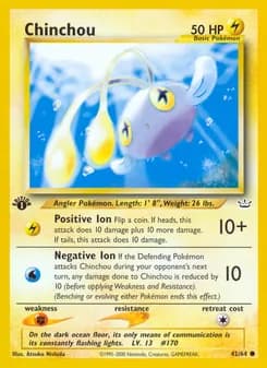 Chinchou — Neo Revelation — Common