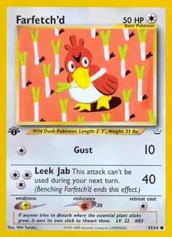 Farfetch'd — Neo Revelation — Common
