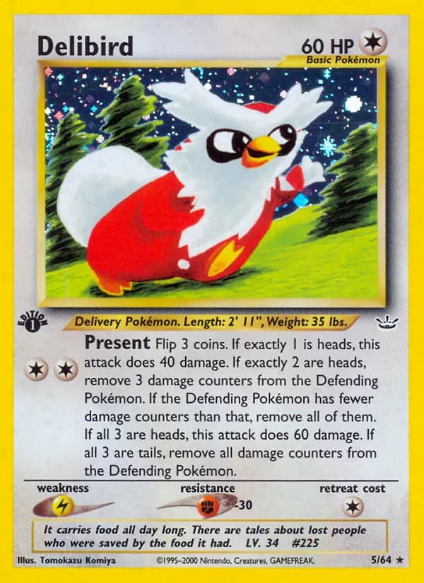 Delibird — Neo Revelation, Rare