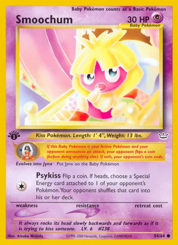 Smoochum — Neo Revelation, Common
