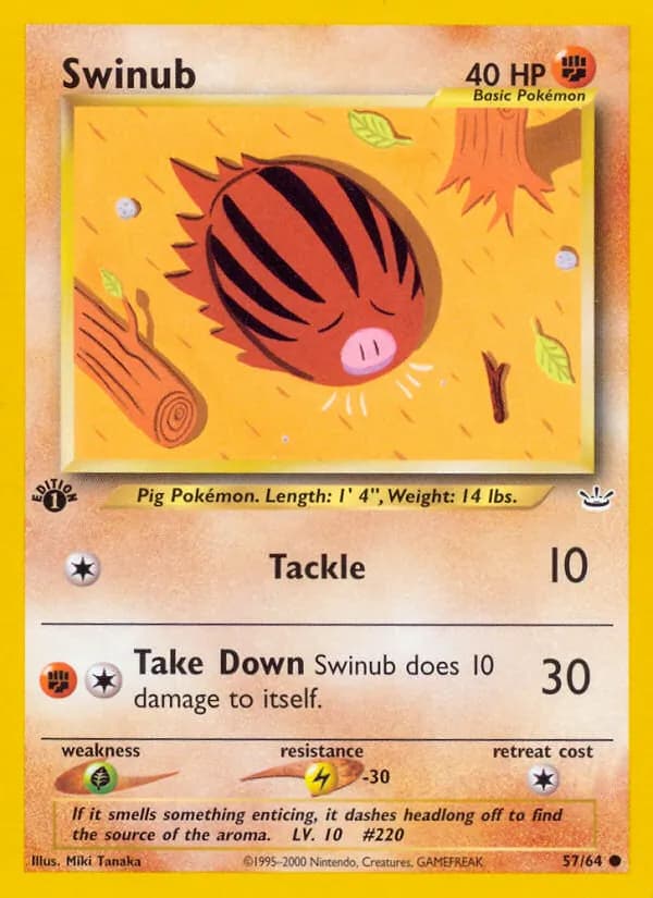 Swinub — Neo Revelation, Common
