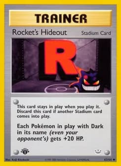Rocket's Hideout — Neo Revelation — Uncommon