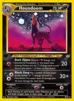 Houndoom — Neo Revelation — Rare