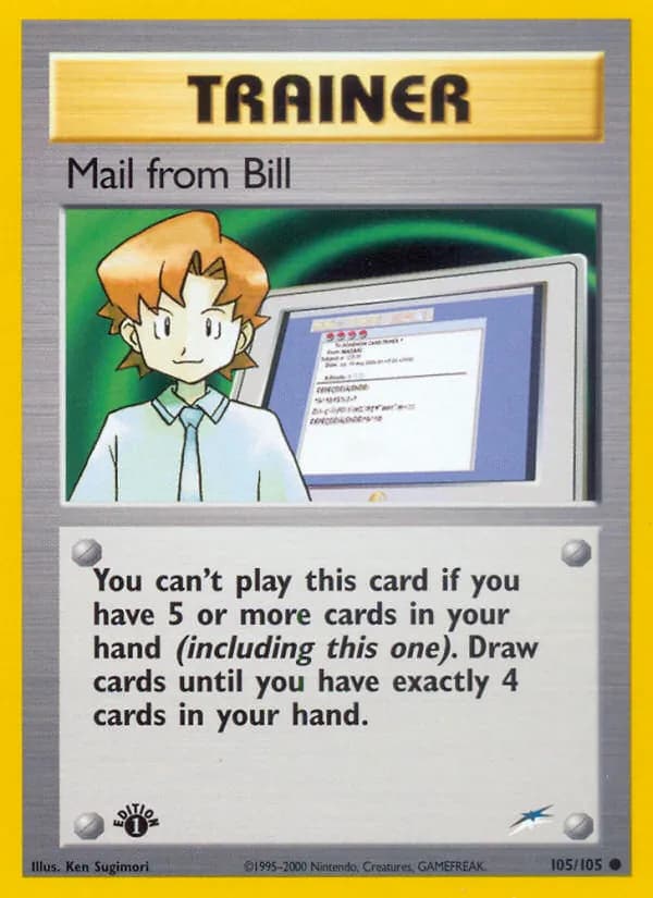 Mail from Bill — Neo Destiny, Common