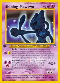 Shining Mewtwo — Neo Destiny — Rare