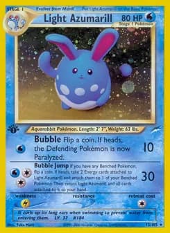 Light Azumarill — Neo Destiny — Rare