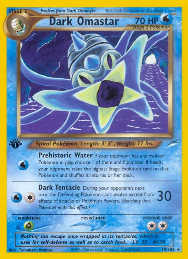 Dark Omastar — Neo Destiny, Rare