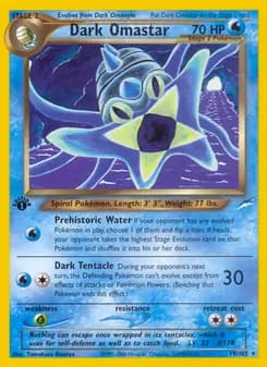 Dark Omastar — Neo Destiny — Rare