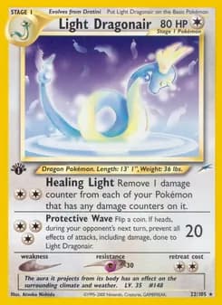 Light Dragonair — Neo Destiny — Rare