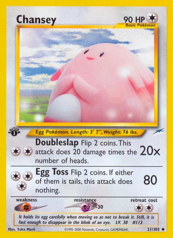 Chansey — Neo Destiny, Uncommon