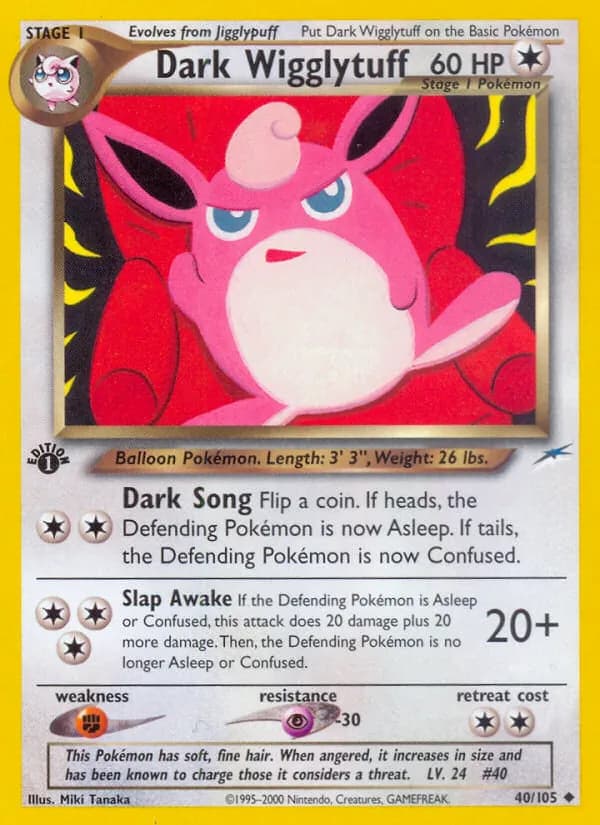Dark Wigglytuff — Neo Destiny, Uncommon