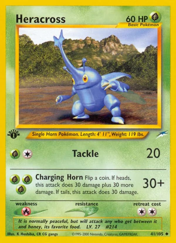 Heracross — Neo Destiny, Uncommon