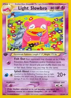 Light Slowbro — Neo Destiny — Uncommon