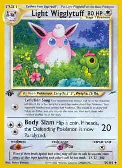 Light Wigglytuff — Neo Destiny — Uncommon