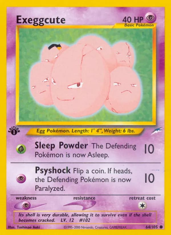 Exeggcute — Neo Destiny, Common
