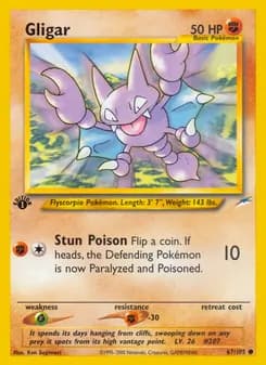 Gligar — Neo Destiny — Common