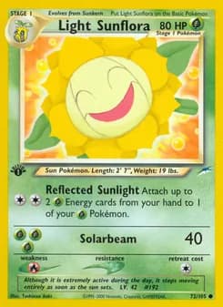 Light Sunflora — Neo Destiny — Common