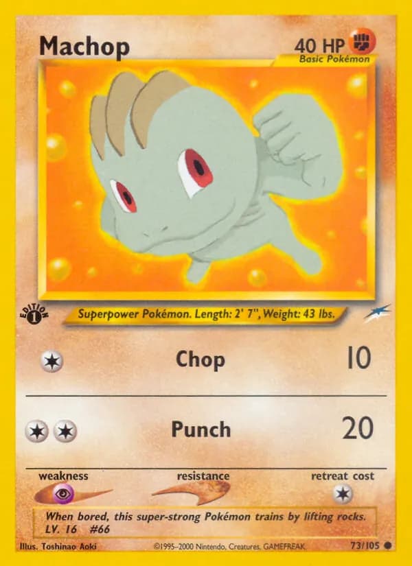 Machop — Neo Destiny, Common
