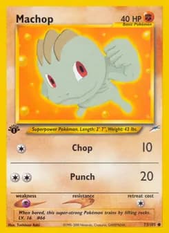 Machop — Neo Destiny — Common