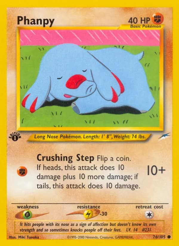 Phanpy — Neo Destiny, Common
