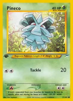 Pineco — Neo Destiny — Common