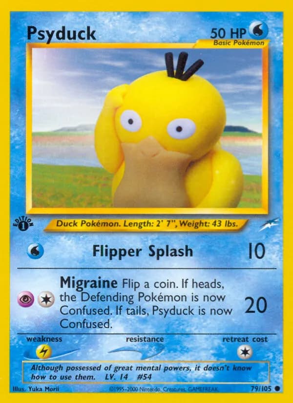 Psyduck — Neo Destiny, Common