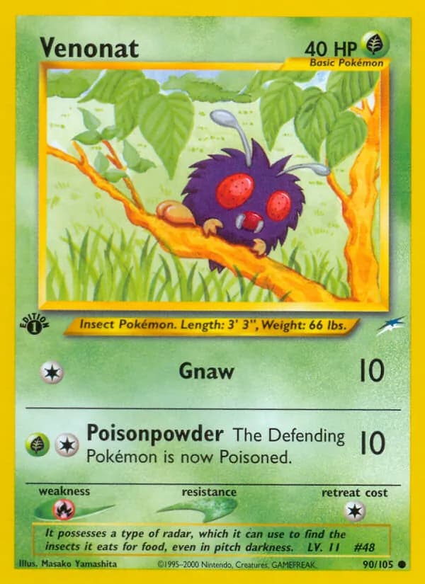 Venonat — Neo Destiny, Common