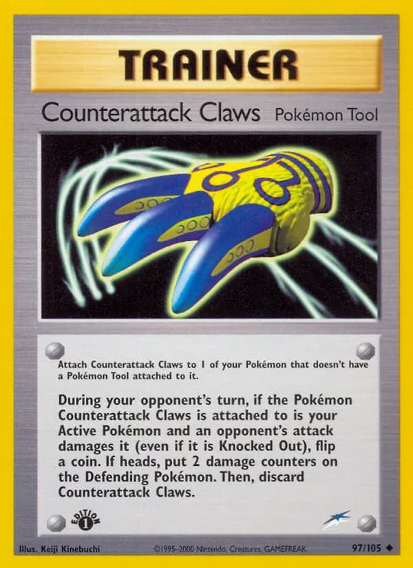Counterattack Claws — Neo Destiny, Uncommon