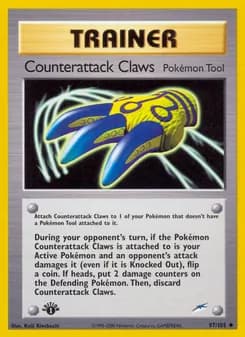 Counterattack Claws — Neo Destiny — Uncommon