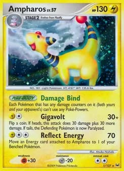 Ampharos — Platinum — Rare Holo