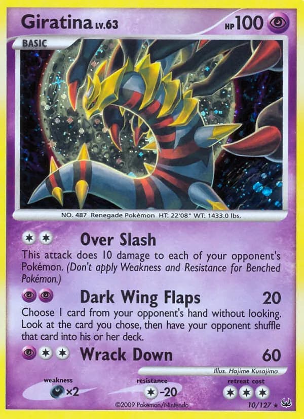 Giratina — Platinum, Rare Holo