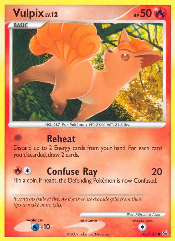 Vulpix — Platinum, Common