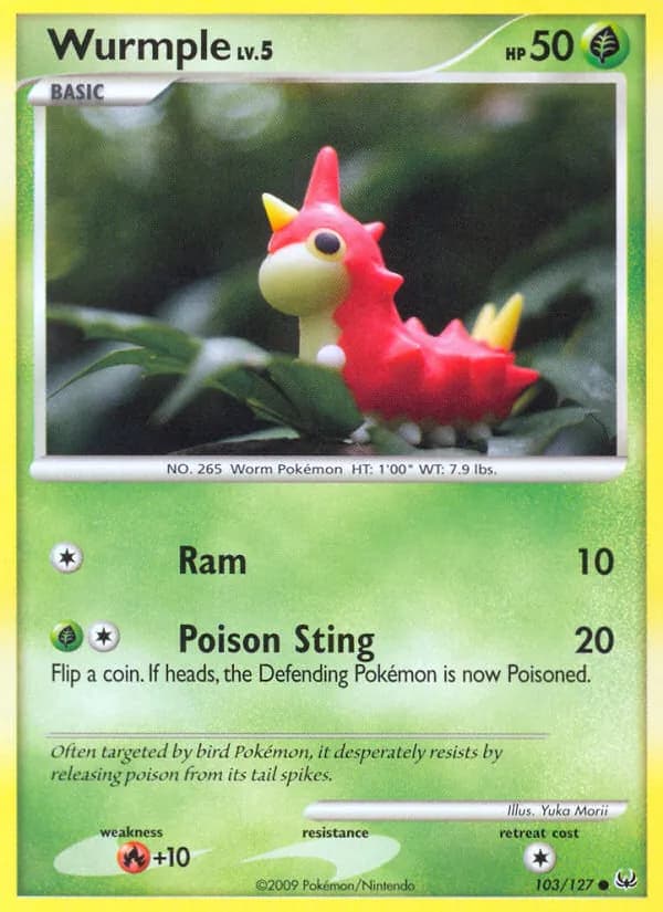Wurmple — Platinum, Common