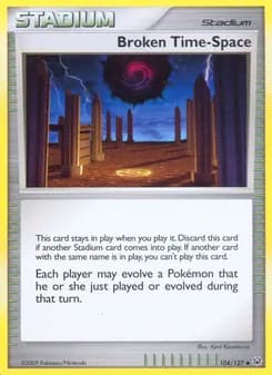 Broken Time-Space — Platinum — Uncommon