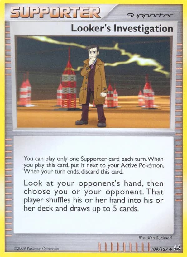Looker's Investigation — Platinum, Uncommon