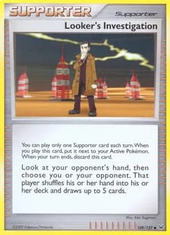 Looker's Investigation — Platinum — Uncommon