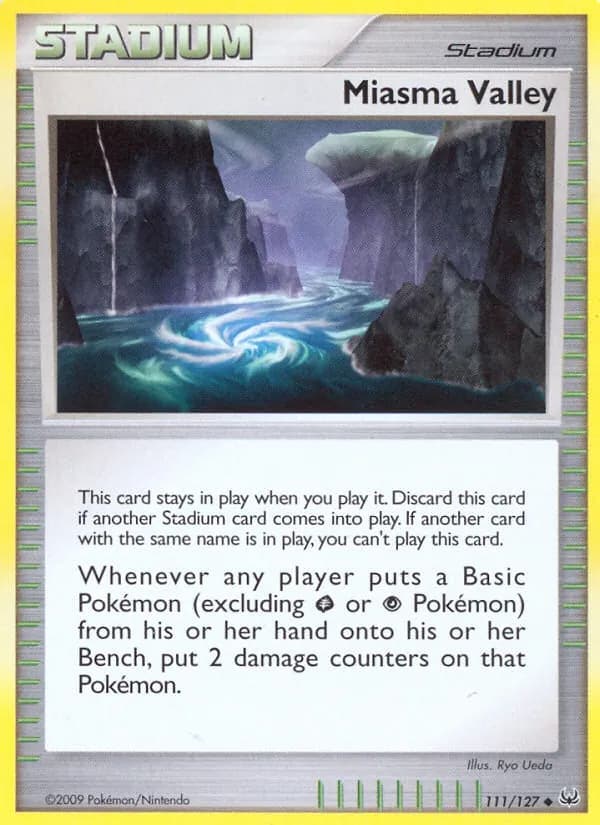Miasma Valley — Platinum, Uncommon