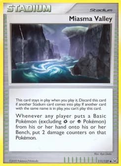 Miasma Valley — Platinum — Uncommon