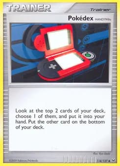 Pokédex HANDY910is — Platinum — Uncommon