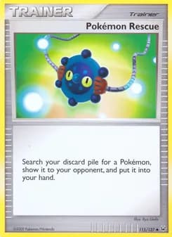 Pokémon Rescue — Platinum — Uncommon